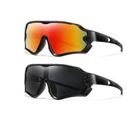 QHMMDCN Gafas Ciclismo 3-8 Years Old Boys And Girls Riding Outdoor Sports Kids Cycling Sunglasses UV400 Children Camping Goggles Fishing Bike Eyewear(AK1-3)