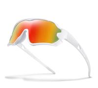 QHMMDCN Gafas Ciclismo 3-8 Years Old Boys And Girls Riding Outdoor Sports Kids Cycling Sunglasses UV400 Children Camping Goggles Fishing Bike Eyewear(AK6)