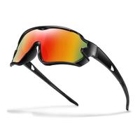 QHMMDCN Gafas Ciclismo 3-8 Years Old Boys And Girls Riding Outdoor Sports Kids Cycling Sunglasses UV400 Children Camping Goggles Fishing Bike Eyewear(AK3)
