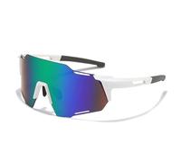 QHMMDCN Gafas Ciclismo Cycling Sunglasses Men Outdoor Sports Windproof Dustproof Goggles Road Mountain Biking Running Sun Glasses UV400(C12)