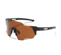 QHMMDCN Gafas Ciclismo Cycling Sunglasses Men Outdoor Sports Windproof Dustproof Goggles Road Mountain Biking Running Sun Glasses UV400(C6)