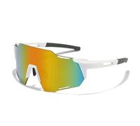 QHMMDCN Gafas Ciclismo Cycling Sunglasses Men Outdoor Sports Windproof Dustproof Goggles Road Mountain Biking Running Sun Glasses UV400(C10)
