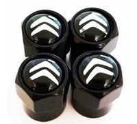 QHNSVFG 4 Piezas Tapones Válvula de Coche para Citroen C1 C3 C4 Aircross Cactus C-Zero Berlingo, Resistentes A La Corrosión, Tapones Guardapolvos Accesorios