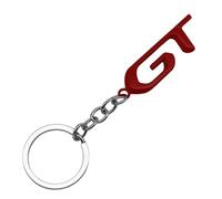 QHNSVFG Coche Llavero para Peugeot 208 e208 GT GT Line 2020-2023, Llavero Laveros Unisex, Antipérdida Resistente, Práctico Accesorios,Normal-Red