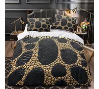 QHNZKJXPRL Panda bajo un Cielo arremolinado Funda de Edredón Estampado 3D Juego de 3 Piezas Incluye Fundas de Almohada Antialérgica Noche Estrellada Funda Edredon for niña Super King（260x220cm）