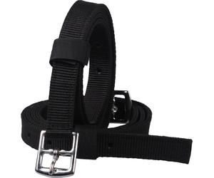 QHP Aciones de Nylon, Negro - 150 cm QHP