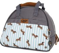 QHP Bolsa para Casco de Equitación Stable Buddy, Teckel - 1 pieza QHP