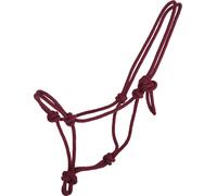 QHP Cabezada Anudada Basic, Bordeaux - Pony QHP