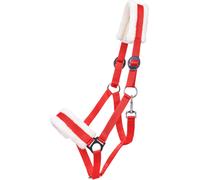 QHP Cabezada Cali, Rojo Claro - Mini Shetty QHP