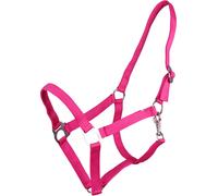 QHP Cabezada con Hebilla Deslizante, Fucsia - Mini-Shetty QHP