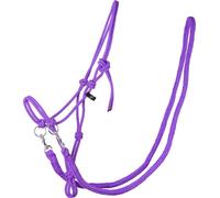 QHP Cabezada de Cuerda con Riendas, Passion Flower - Shetty QHP