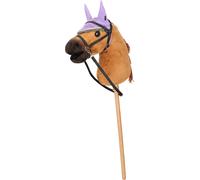 QHP Capucha Antimoscas para Hobby Horse - Lila QHP
