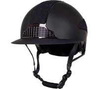 QHP Casco Ohio con Visera Polo, Negro - 59-61 QHP