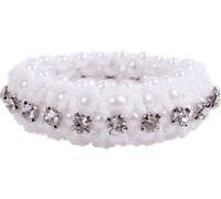 QHP Cinta para Moño Diamond - Blanco QHP