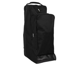 QHP Combi 600 D - Bolsa para botas de equitación, color negro | Color: negro. Tamaño: