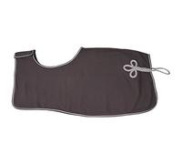QHP Exercise Rug Fleece Ornament in Size: M. - Gris - M