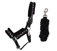 QHP Juego de cabestro Isalyn Unicorn Dream: Pony | Color: 0, tamaño: pony