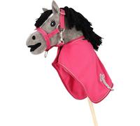 QHP Manta de Forro Polar Hobby Horse - Fucsia QHP