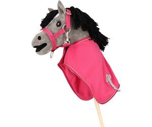 QHP Manta de Forro Polar Hobby Horse - Fucsia QHP