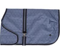 QHP Manta para Potros Turnout Collection, azul brumoso - 65 cm QHP