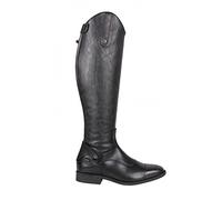 qhp Mujer - Botas de equitación Birgit piel/sintéticos normal Wade Alcance, negro, 39