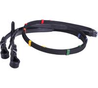QHP Riendas de Colores con Topes Negros - Pony QHP