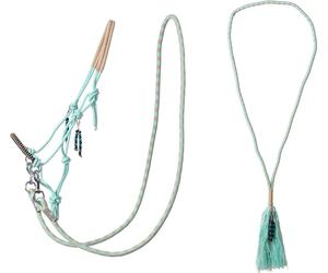 QHP Set de Cabezada en Cuerda Liberty, Ice-Green - Shetty QHP