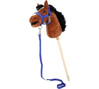 QHP Set para Cabezada Hobby Horse - Azul cobalto QHP