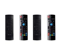 Qhpnunhq 2X MX3 Fly Air Mouse Smart Voice Control remoto 2.4G Teclado sin para TV Box Android Mini Mi Box