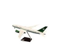 QHQQXN 1 130 para Air Airbus 787 B787 Modelo de avión de Arabia Saudita Fundido a presión con Luces LED Colección de Recuerdos Juguete Hobby Playgame Kit (1: Sin lámpara)