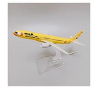 QHQQXN 16 cm para Tailandia Thai Air Boeing B737 aleación de Metal Fundido a presión réplica en Miniatura Modelo de avión Playkits (C)