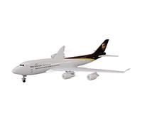 QHQQXN 20 cm para Boeing B747 aerolínea aleación Metal Fundido a presión Modelo de avión Carga con Base de Rueda Playkits