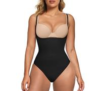 QHQQXN Body Moldeador para Mujer, Busto Abierto, Control de Barriga, Moldeador de Cuerpo a Medio Muslo, Pantalones Cortos sin Costuras