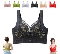 QHQQXN Bra - Daily Comfort Elegant Bras with Powerful Lifting & Shaping Wireless Push Up Bra with Full Coverage