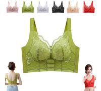 QHQQXN Bra - Daily Comfort Elegant Bras with Powerful Lifting & Shaping Wireless Push Up Bra with Full Coverage