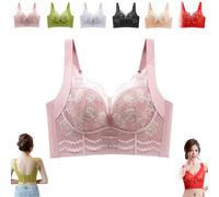 QHQQXN Bra - Daily Comfort Elegant Bras with Powerful Lifting & Shaping Wireless Push Up Bra with Full Coverage