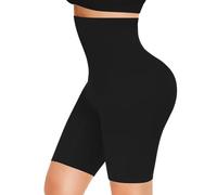 QHQQXN Bragas de Control de Barriga, Fajas de Cintura Alta para Moldeador de Cuerpo con Control de Barriga, Levantador de glúteos Que Adelgaza la Ropa Interior sin Costuras 106 Negro