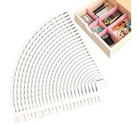 QHQQXN Cajas de Almacenamiento Organizador de Armario ensamblable Armario Organizador de Ropa Caja de separación de cajones visibles para el hogar Jeans Camiseta Calcetines Panty Plásticos 12 Piezas