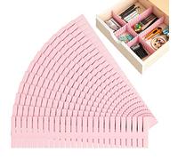 QHQQXN Cajas de Almacenamiento Organizador de Armario ensamblable Armario Organizador de Ropa Caja de separación de cajones visibles para el hogar Jeans Camiseta Calcetines Panty Plásticos 12 Piezas