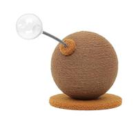 QHQQXN Cat Scratching Post - Kitten Stress Relief Toy | Integrated Climbing Frame Cat Scratching for Entertainment Outdoors Travel Boredom Training Apartment Bedroom Play