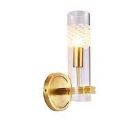 QHQQXN Chandelier Chinese Copper Gold Wall Sconces E14 Long Retro Farmhouse Glass Wall Light Plug-in Lava Lamps Suitable for Corridor, Bedroom, Studyroom Lighting Device Sconce Durable
