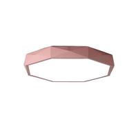 QHQQXN Chandelier Colorful Polygons Ceiling Lamp LED Three-Color Segmentation Ceiling Light High-Light Acrylic Lampshade Ceiling Lighting.(Dark,M)