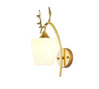 QHQQXN Chandelier Minimalist Style E27 Iron Wall Sconces Glass Lights Vintage Fashion Wall Light Plug-in Salt Lamp Suitable for Corridor, Bedroom, Studyroom Decorative Lighting Sconce Durable (Col