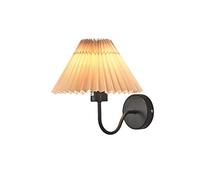 QHQQXN Chandelier Minimalist Style Iron Wall Sconces E27 Lights High-End Luxury Light Fabric Wall Mounted Reading Lamps Suitable for Bedroom, Cafe, Bar, Farmhouse Decorative Lighting Sconce Durabl