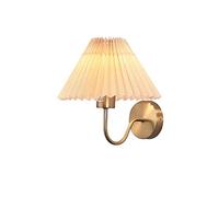 QHQQXN Chandelier Minimalist Style Iron Wall Sconces E27 Lights High-End Luxury Light Fabric Wall Mounted Reading Lamps Suitable for Bedroom, Cafe, Bar, Farmhouse Decorative Lighting Sconce Durabl