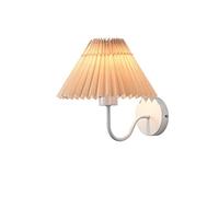 QHQQXN Chandelier Minimalist Style Iron Wall Sconces E27 Lights High-End Luxury Light Fabric Wall Mounted Reading Lamps Suitable for Bedroom, Cafe, Bar, Farmhouse Decorative Lighting Sconce Durabl