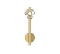 QHQQXN Chandelier Minimalist Style LED Acrylic Wall Sconces Brass Wall Lamp Vintage Fashion LED Plug-in Spot Light Metal Suitable for Corridor, Loft,Passage, Cafe Decorative Lighting Sconce Durabl