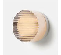 QHQQXN Chandelier Modern Round LED Wall Lamp Brushed Aluminum Base Acrylic Shade, Creative Home Decor Lighting Fixture.(Amber Color,3000K)