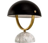 QHQQXN Chandelier Table Lamp-Bedside Black Hollowded out Base Bedroom Living Room Study Room Table Lamp, Table Lighting with Fabric Shade Desk Lamp Small Gift