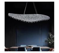QHQQXN Chandeliers Crystal Ceiling Light Autumn Leaf Led Home Deco Hanging Lamps Ceiling Pendant Light Suspension Luminaire Lampen For Dinning Room(B-60Cm)